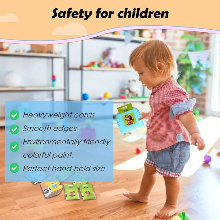 Flash Educational Toy Cards for Toddlers | 112 Flash Cards Learning Toys for Girls & Boys - Tuno Toys