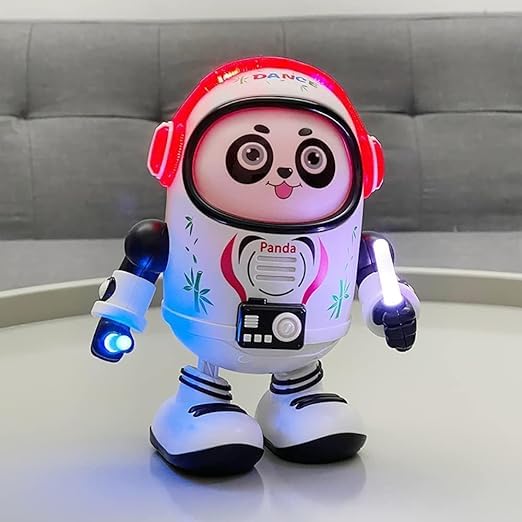 Dancing Space Panda Musical Toys for Kids with Light and Sound, Dancing Funny Animal Toys Features with Hand and Legs Movements Dancing Toys (Dancing Panda) - Tuno Toys