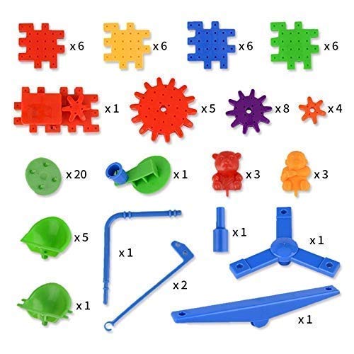 Miracle Bricks Building Block Game For Kids (Multicolor), 101 Pcs - Tuno Toys