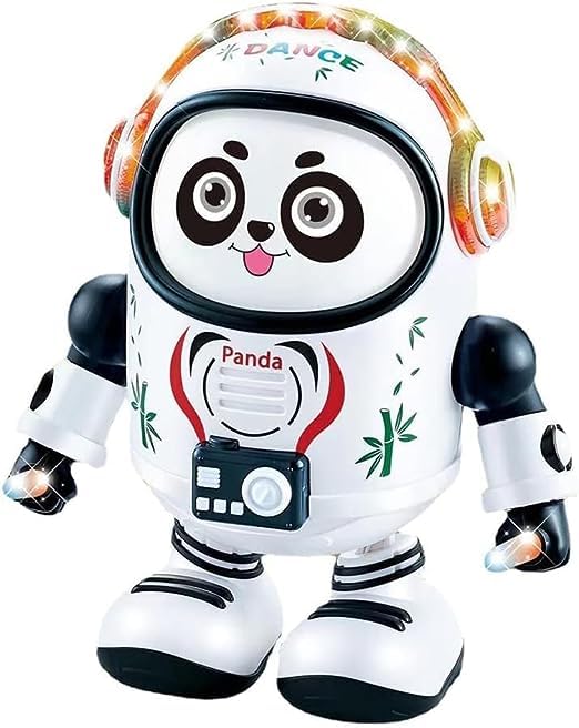 Dancing Space Panda Musical Toys for Kids with Light and Sound, Dancing Funny Animal Toys Features with Hand and Legs Movements Dancing Toys (Dancing Panda) - Tuno Toys