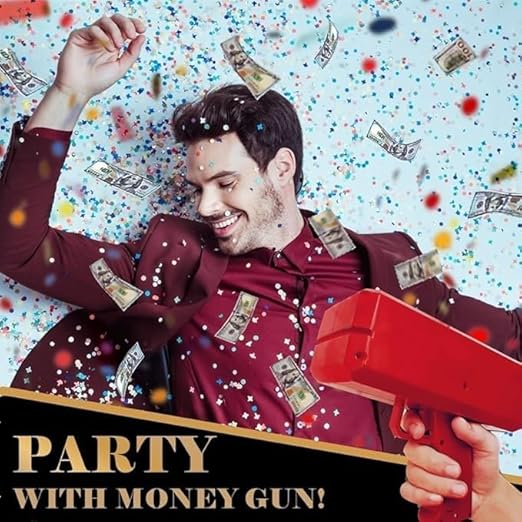 Money Fly Gun Cash Canon for Wedding & other functions - Tuno Toys