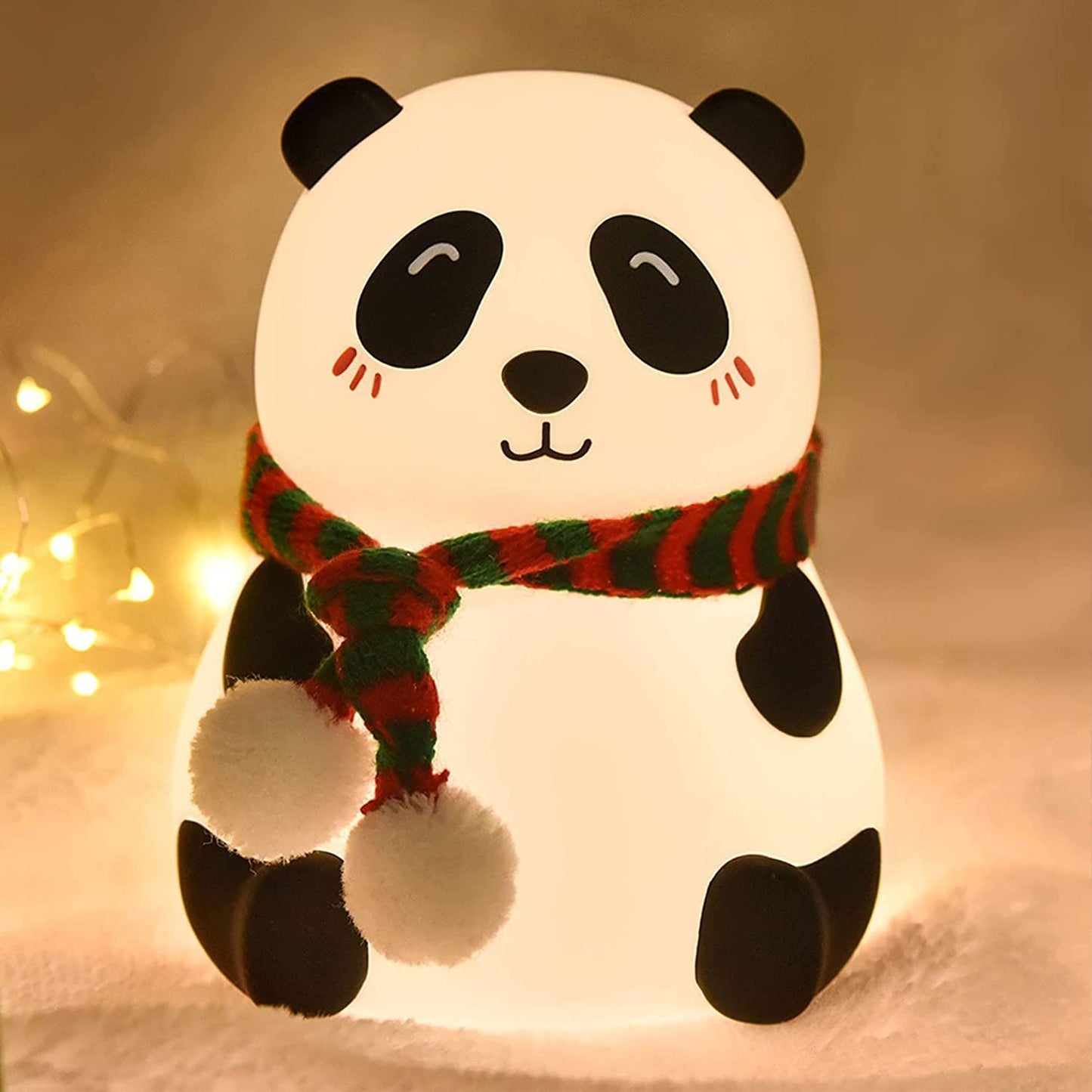 Silicone Touch Cute Characters Colour Changing Night Light for Kids Bedroom, USB Rechargeable with Gesture Control - Tuno Toys