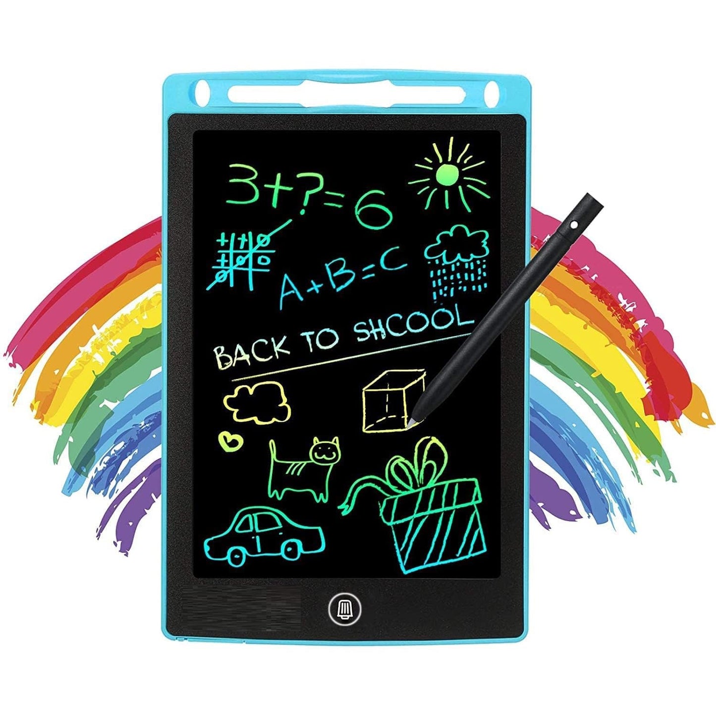 Fun Learning Combo Set for Kids | Sank Magic book Set (set of 4) + LCD Colour Writing Tablet 8.5Inch & 14000+ Printable Worksheets PDF Free** - Tuno Toys