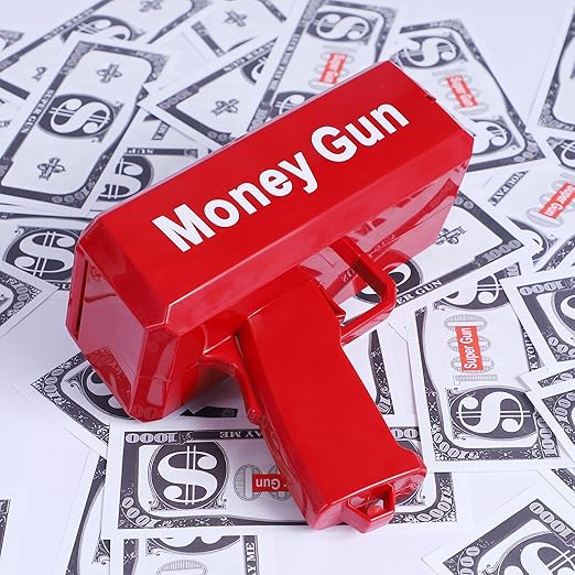 Money Fly Gun Cash Canon for Wedding & other functions - Tuno Toys