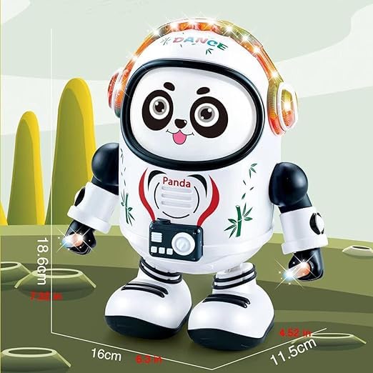 Dancing Space Panda Musical Toys for Kids with Light and Sound, Dancing Funny Animal Toys Features with Hand and Legs Movements Dancing Toys (Dancing Panda) - Tuno Toys