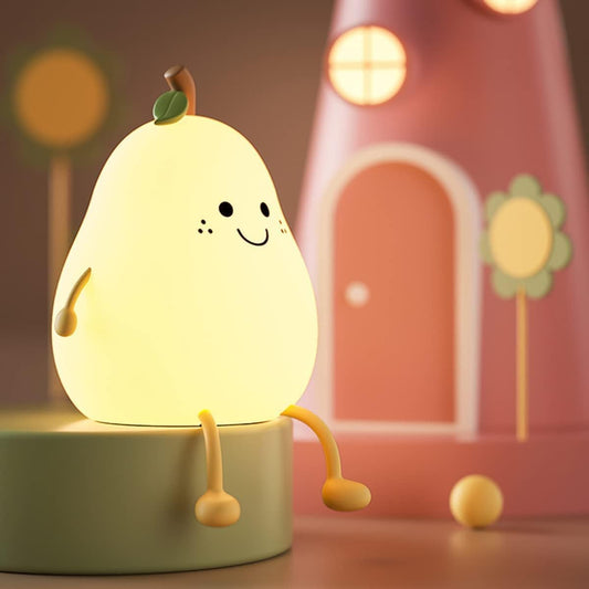Silicone Touch Cute Characters Colour Changing Night Light for Kids Bedroom, USB Rechargeable with Gesture Control - Tuno Toys