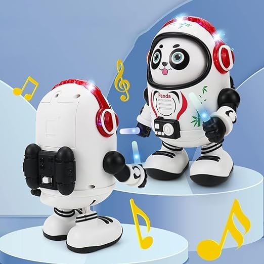Dancing Space Panda Musical Toys for Kids with Light and Sound, Dancing Funny Animal Toys Features with Hand and Legs Movements Dancing Toys (Dancing Panda) - Tuno Toys