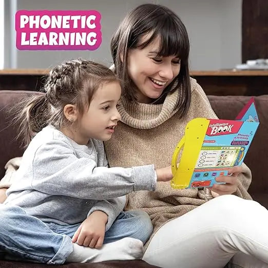 Intelligence E-Book for Kids - Advanced Educational Learning Sound Book (2+ Years) + Free 14000+ Digital Printable Worksheets PDF Tuno Toys