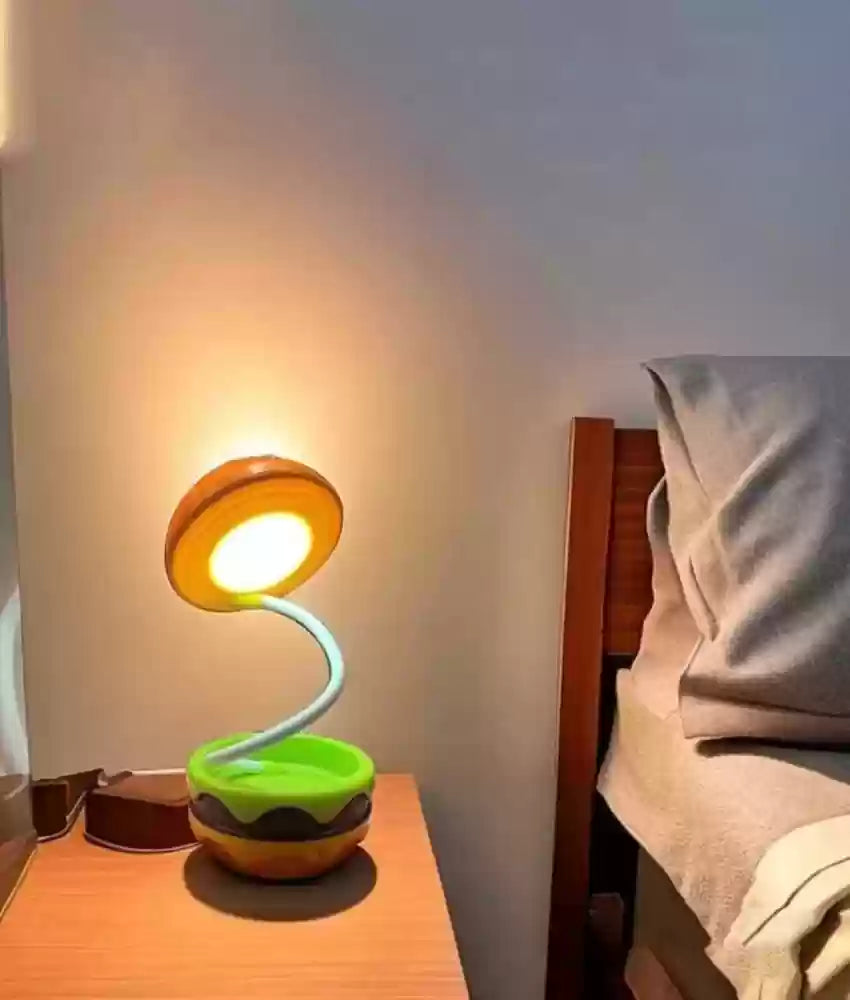 Rechargeable Burger Shape Study Table Lamp for Kids - Tuno Toys